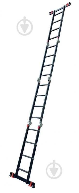 Шарнирная лестница-стремянка BauGut MULTIFORM 4x4 (LCG3416W) - фото 3 Шарнирная лестница-стремянка BauGut MULTIFORM 4x4 (LCG3416W) - фото 3