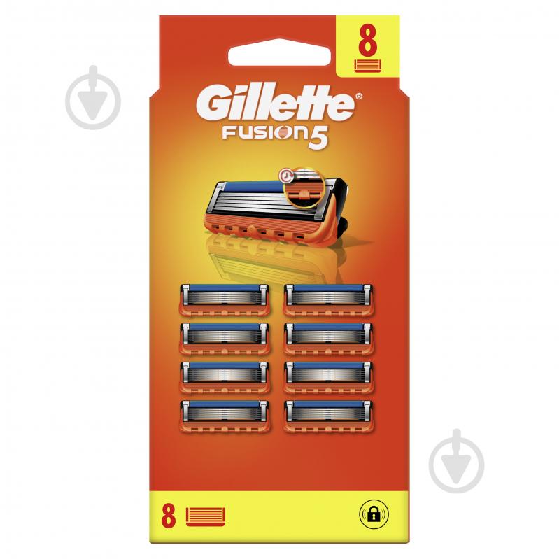 Сменный картридж GILLETTE Fusion 5 new 8 шт. - фото 2