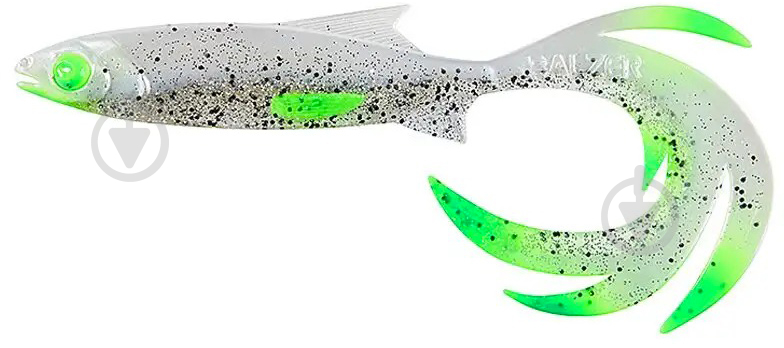 Виброхвост Balzer Shirasu Reptile Shad 110 мм 1 шт. 6гр Salt 'n' Pepper - фото 1