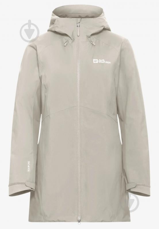 Куртка жіноча зимова Jack Wolfskin HEIDELSTEIN INS JKT W 1115681_A0056 р.L бежева - фото 7