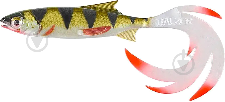 Виброхвост Balzer Shirasu Reptile Shad 150 мм 1 шт. 15гр Perch - фото 1