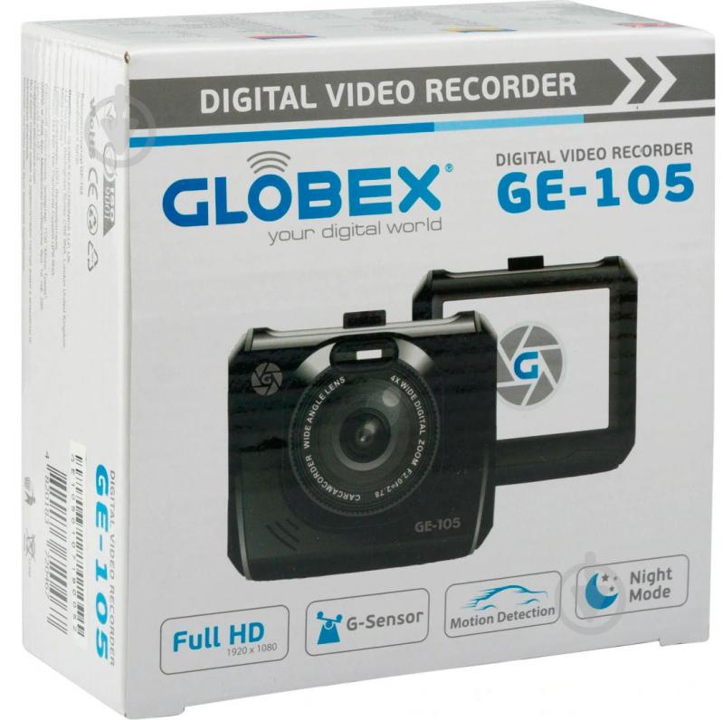 Видеорегистратор Globex GE - 105 FullHD - фото 11 Видеорегистратор Globex GE - 105 FullHD - фото 11