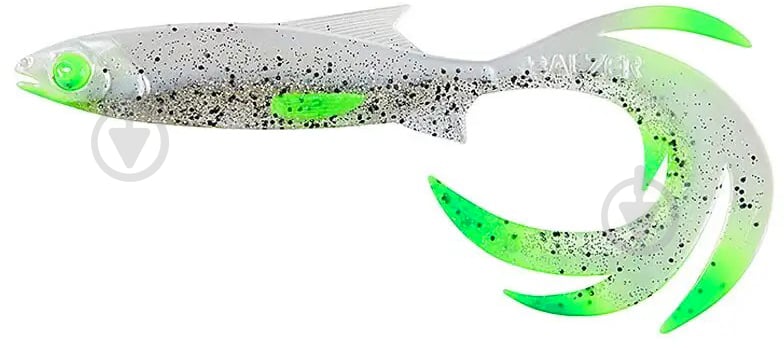 Виброхвост Balzer Shirasu Reptile Shad 150 мм 1 шт. 15гр Salt 'n' Pepper - фото 1