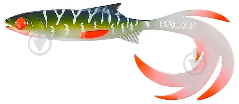 Віброхвіст Balzer Shirasu Reptile Shad 150 мм 1 шт. 15гр UV Pike - фото 1