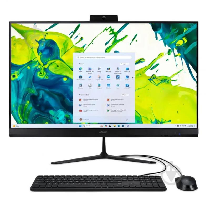 Моноблок Acer Aspire C27 27" (DQ.BRSME.001) black - фото 1