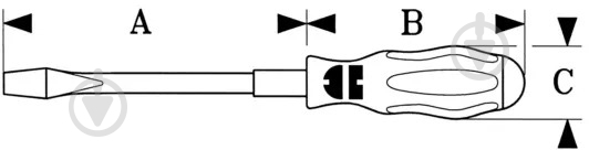 Отвертка WURTH шлицевая VDE SLIM-версия 0,8X4X100 Zebra 061363140 - фото 3 Отвертка WURTH шлицевая VDE SLIM-версия 0,8X4X100 Zebra 061363140 - фото 3