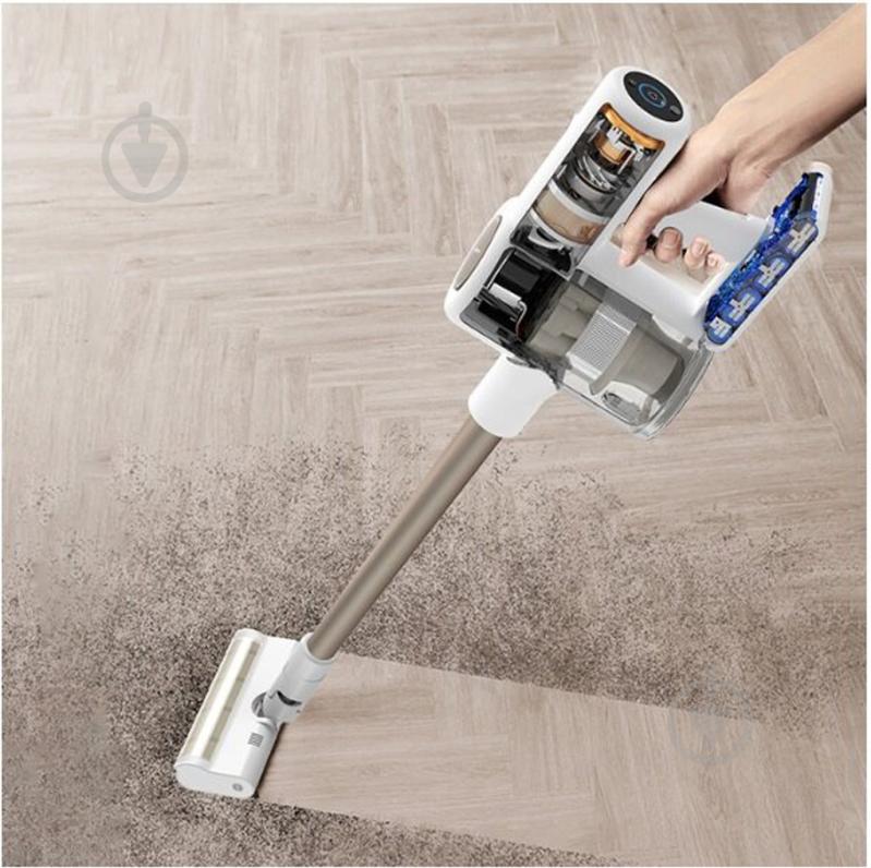 Пилосос акумуляторний DREAME Cordless Vacuum Cleaner V10 Pro white - фото 10