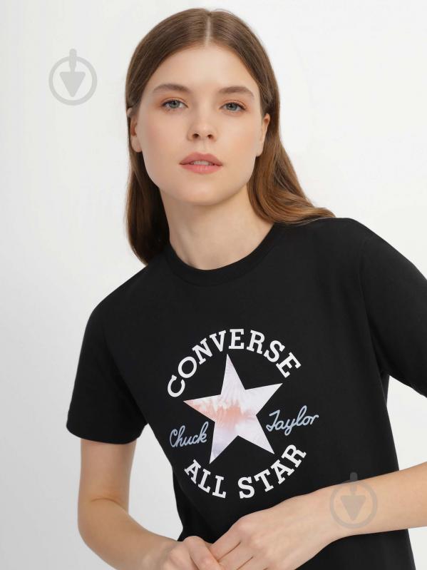 Футболка Converse CHUCK PATCH INFILL TEE 10025041-001 р.S чорний - фото 2 Футболка Converse CHUCK PATCH INFILL TEE 10025041-001 р.S чорний - фото 2