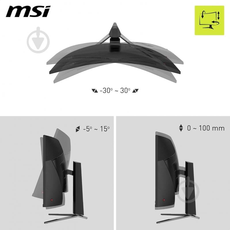 Монитор MSI 9S6-3DC14H-201 31,5" (9S6-3DC14H-201) - фото 4