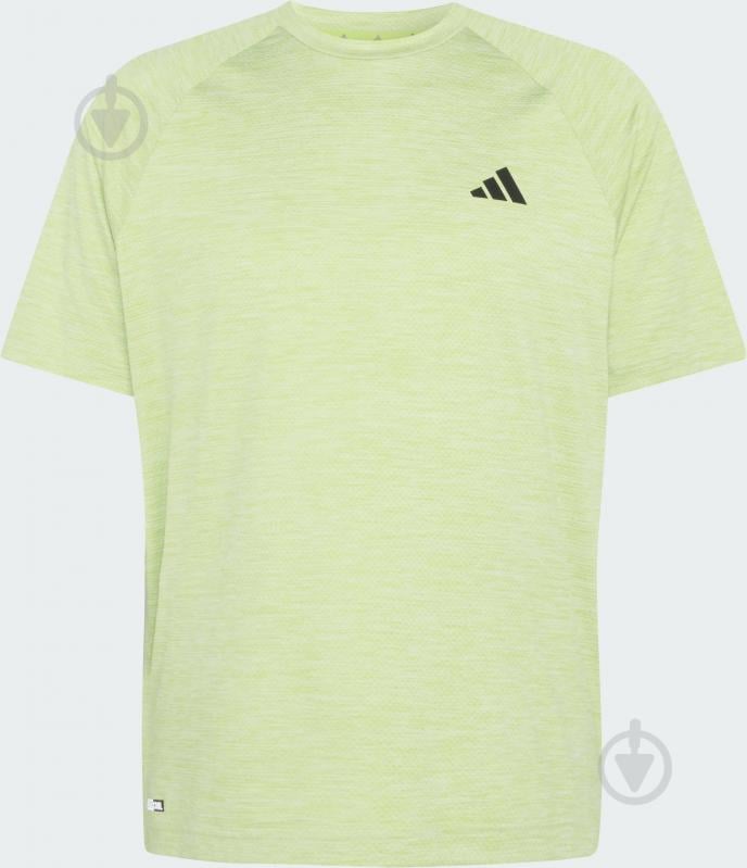 Футболка Adidas TECHESS TEE SESOYE/WHITE KQ7497 р.XL жовтий - фото 5