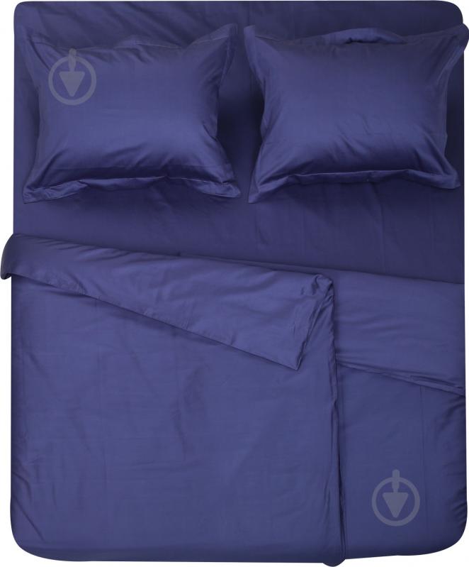 Комплект постельного белья Solid 2 семейный синий La Nuit - фото 1