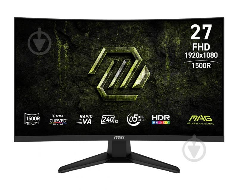 Монитор MSI 9S6-3CE91H-012 27" (9S6-3CE91H-012) - фото 1 Монитор MSI 9S6-3CE91H-012 27" (9S6-3CE91H-012) - фото 1