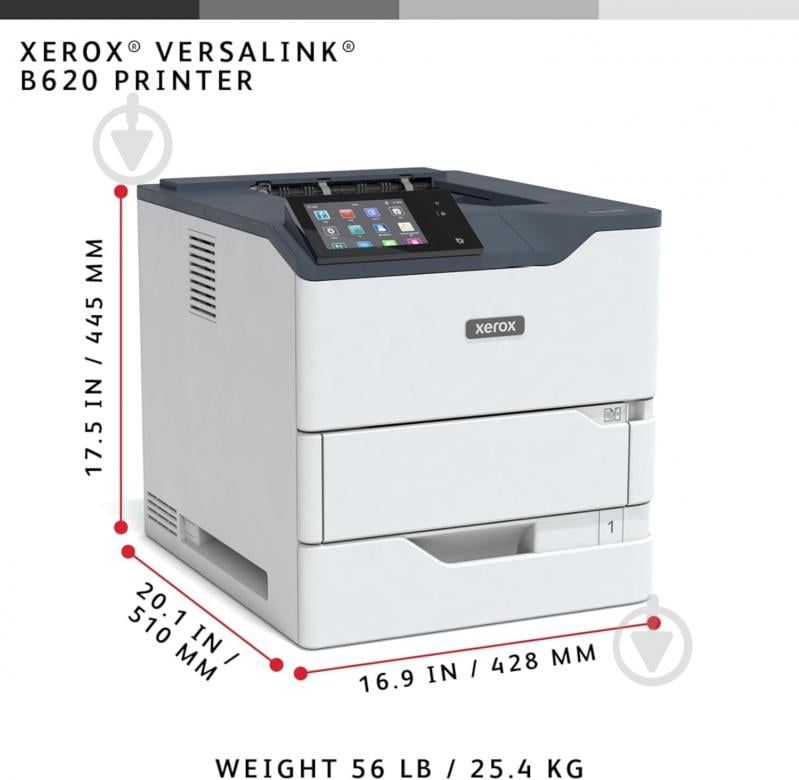 Принтер Xerox VersaLink B620 А4 (B620V_DN) - фото 3