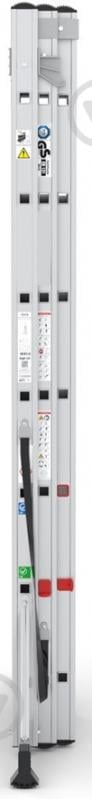 Лестница 3-секционная универсальная Virastar Triomax Pro 3x7 (TS6107) - фото 3