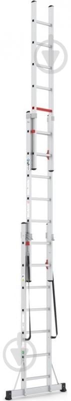 Лестница 3-секционная универсальная Virastar Triomax Pro 3x7 (TS6107) - фото 2