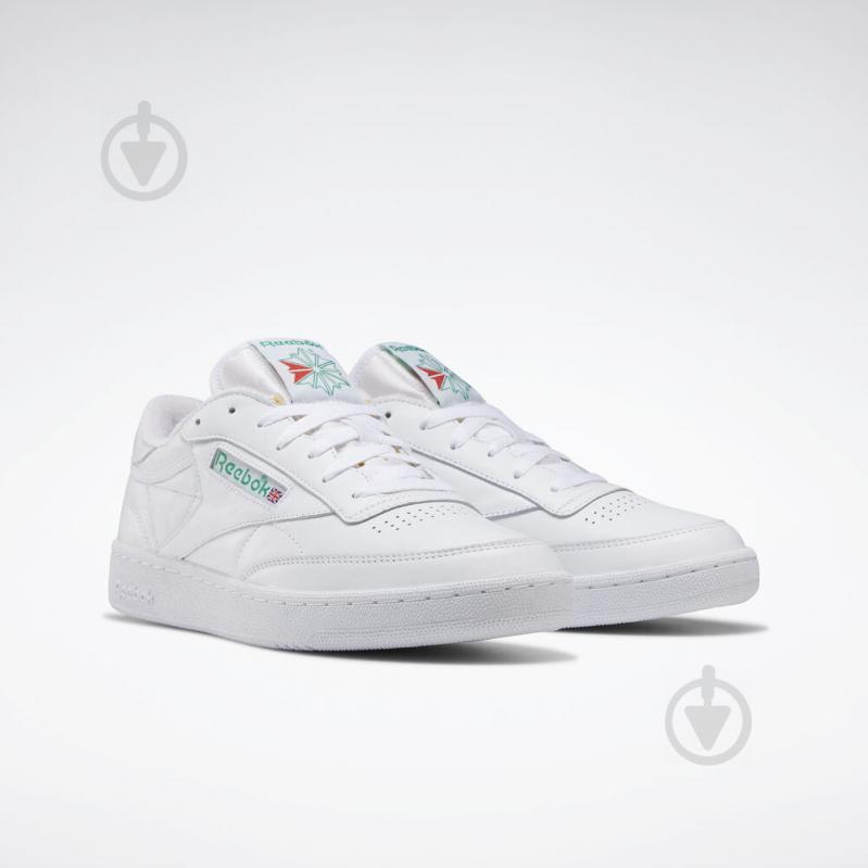 Кроссовки мужские Reebok CLUB C 85 FX3874 р.41 белые - фото 3