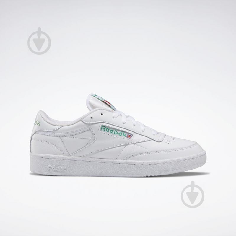 Кроссовки мужские Reebok CLUB C 85 FX3874 р.42 белые - фото 1