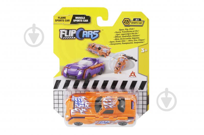 Машинка Flip Cars 2в1 Спорткар в ас. EU463875B - фото 6 Машинка Flip Cars 2в1 Спорткар в ас. EU463875B - фото 6
