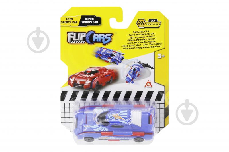 Машинка Flip Cars 2в1 Спорткар в ас. EU463875B - фото 4 Машинка Flip Cars 2в1 Спорткар в ас. EU463875B - фото 4