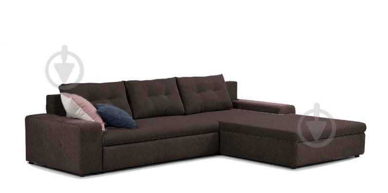 Диван угловой PRAKTICA Sofa Оливер (категория 1) коричневый 3030x2120x715 мм - фото 2