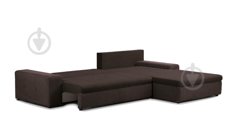 Диван угловой PRAKTICA Sofa Оливер (категория 1) коричневый 3030x2120x715 мм - фото 3