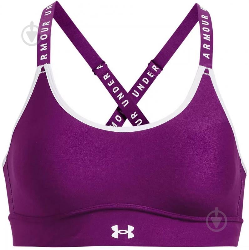 Бра Under Armour Infinity Covered Mid 1363353-514 р.XS фиолетовый - фото 9