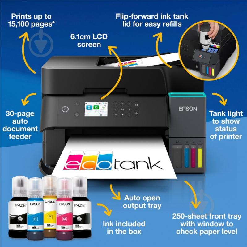 МФУ Epson А4 (C11CL43405) EcoTank L6370 - фото 8 МФУ Epson А4 (C11CL43405) EcoTank L6370 - фото 8