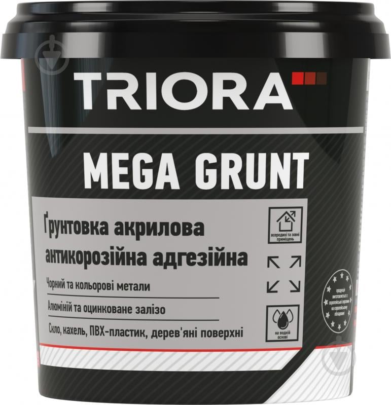 Ґрунтовка акрилова адгезійна Triora Mega Grunt 2,5 кг - фото 1