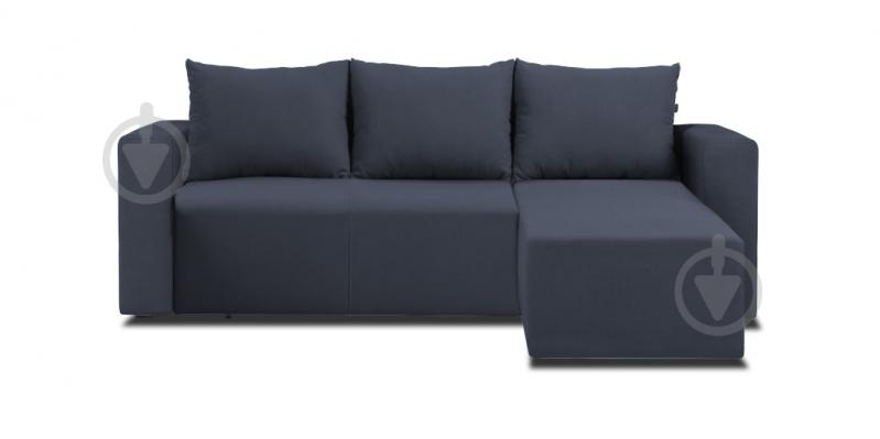 Диван угловой PRAKTICA Sofa Теодор Лайт (категория 1) синий 2215x1390x710 мм - фото 1