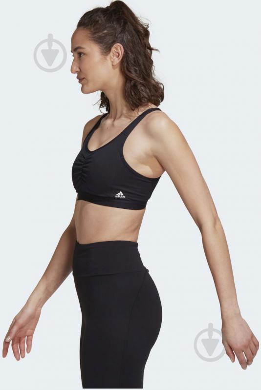 Бра Adidas Performance Coreessentials HE9066 р.XL-A чорний - фото 6