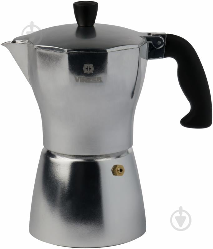 Кофеварка гейзерная Vinzer на 6 чашек 89389 - фото 1 Кофеварка гейзерная Vinzer на 6 чашек 89389 - фото 1