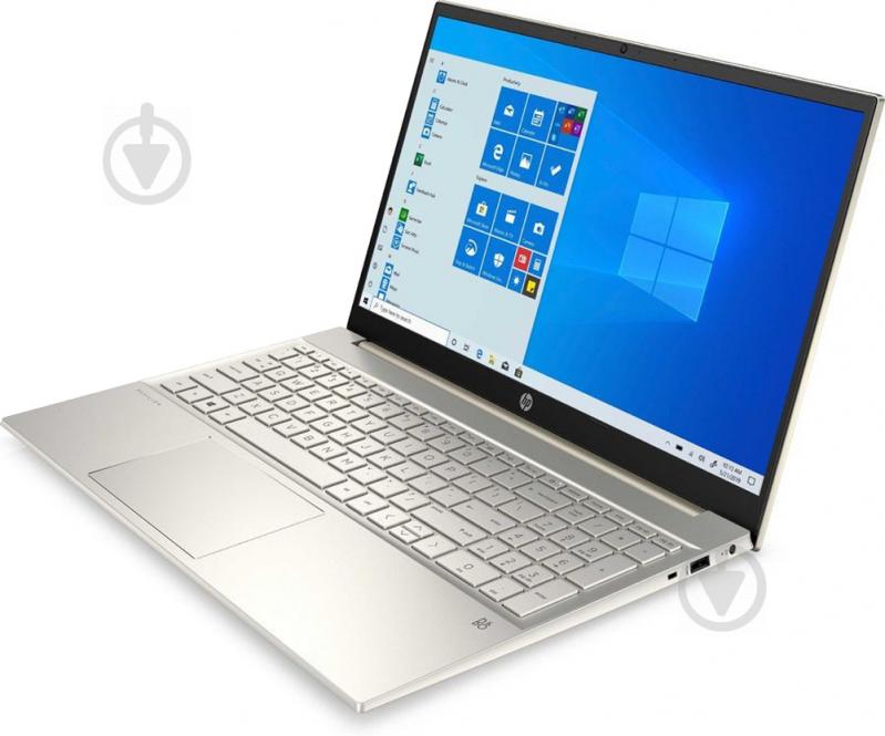 Ноутбук HP Pavilion 15-eg0043ur 15,6 (31N69EA) gold - фото 3