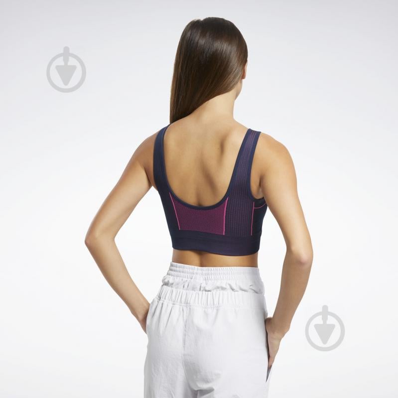 Бра Reebok WOR MYT Seamless Br GE3336 р.XS сиреневый - фото 5