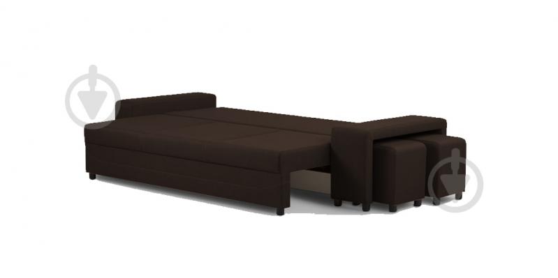 Диван прямий PRAKTICA Sofa Нікос (категорія 1) коричневий 2480x920x750 мм - фото 4