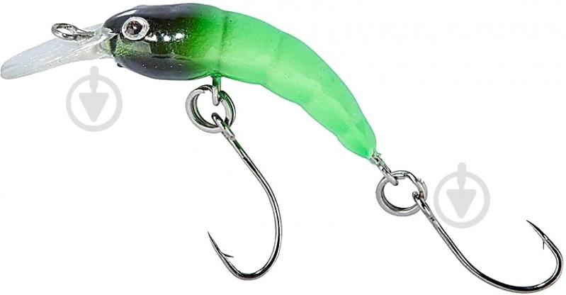 Воблер Balzer UV Hectic Maggot SI 3 г 35 мм Chartreuse - фото 1