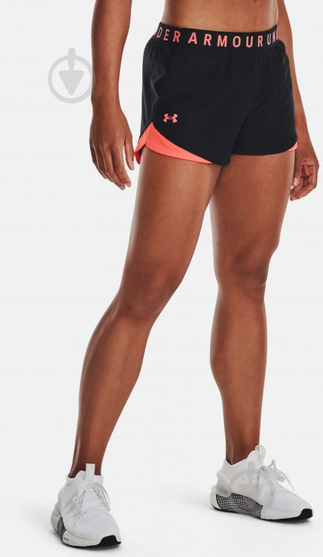 Шорты Under Armour PLAY UP SHORTS 3.0 1344552-049 р. M черный - фото 1