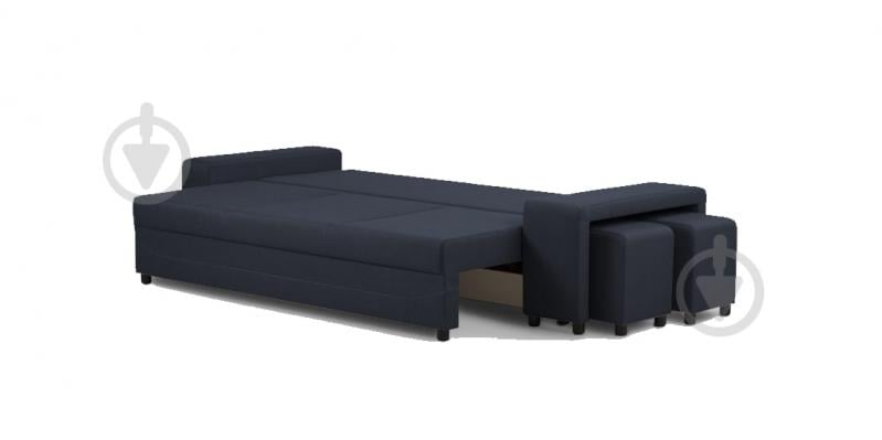 Диван прямой PRAKTICA Sofa Никос (категория 1) синий 2480x920x750 мм - фото 4