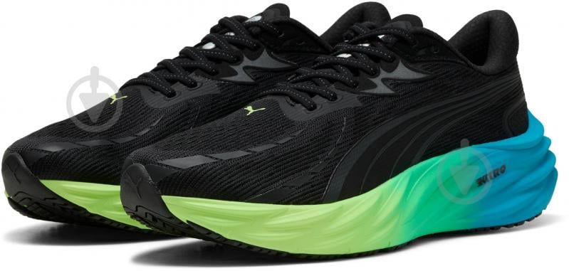 Кросівки чоловічі Puma Velocity NITRO 4 31114005 р.46,5 чорні - фото 4