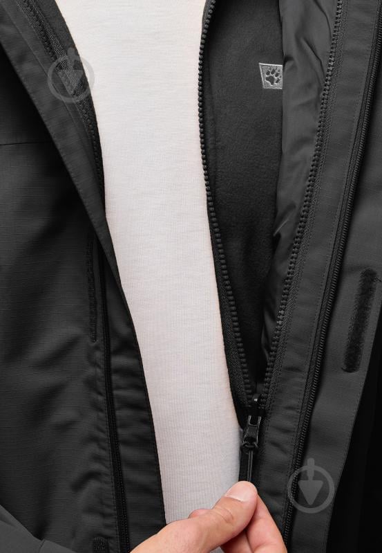 Куртка Jack Wolfskin ALTENBERG 3IN1 JKT M A61864_6000 р.S - фото 8