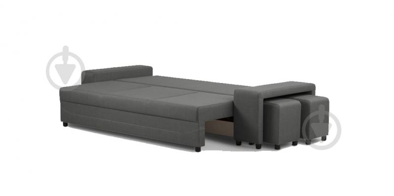 Диван прямий PRAKTICA Sofa Нікос (категорія 1) сірий 2480x920x750 мм - фото 4