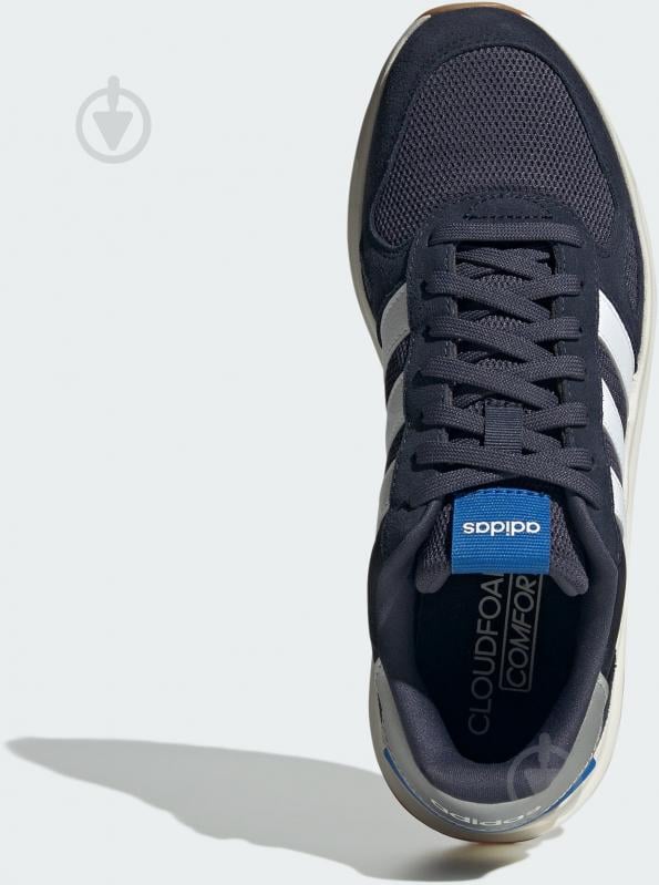 Кроссовки мужские демисезонные Adidas RUN 84 IH8614 р.43 1/3 синие - фото 5 Кроссовки мужские демисезонные Adidas RUN 84 IH8614 р.43 1/3 синие - фото 5