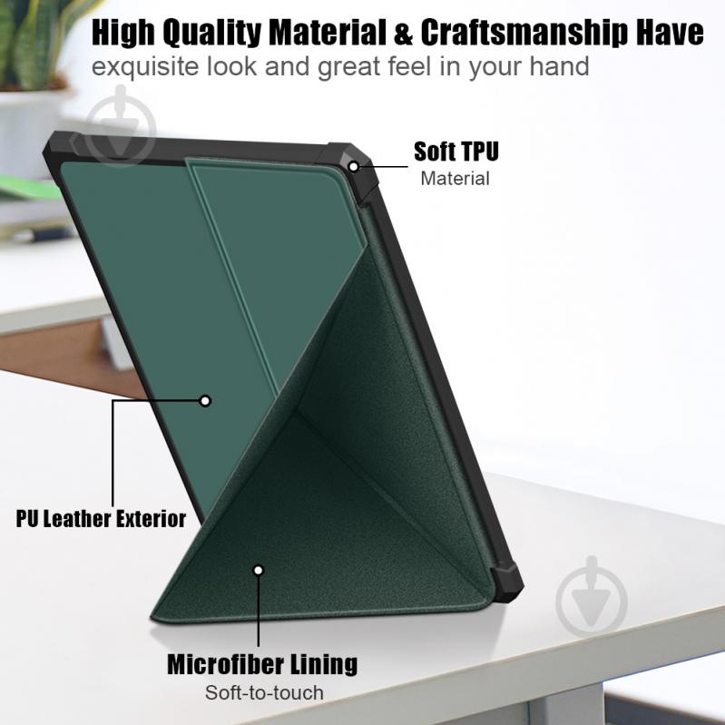 Обложка Armorstandart (ARM60746) Origami для Amazon Kindle Paperwhite 11th Dark Green (ARM60746) - фото 4