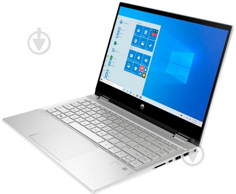 Ноутбук HP Pavilion x360 Convertible 14-dw1014ur 14 (315F7EA) silver - фото 4