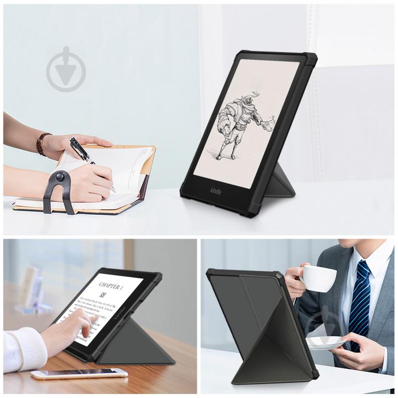 Обложка Armorstandart (ARM60744) Origami для Amazon Kindle Paperwhite 11th Gray (ARM60744) - фото 3