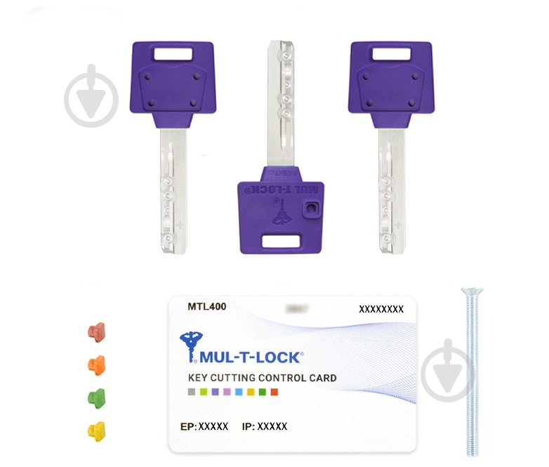 Цилиндр Mul-T-Lock MTL400/ClassicPro 4867 40x40 ключ-ключ 80 мм никель сатин - фото 12