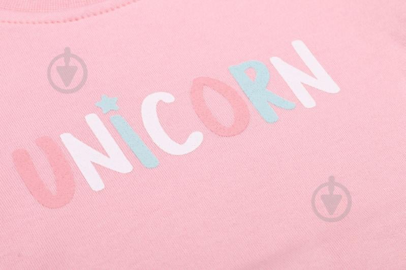 Боди для девочки Colibrі с длинным рукавом UNICORN р.62 коралловый/бежевый CLG004 - фото 5