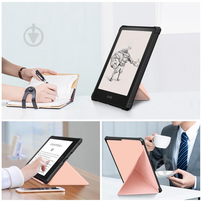 Обкладинка Armorstandart (ARM60748) Origami для Amazon Kindle Paperwhite 11th Rose Gold (ARM60748) - фото 3