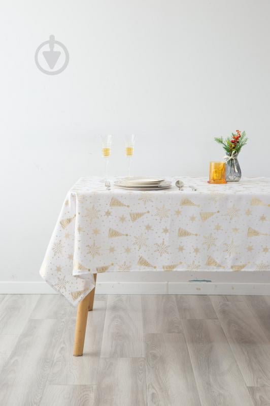 Скатертина Tangi 140x220 см білий Sensio - фото 2