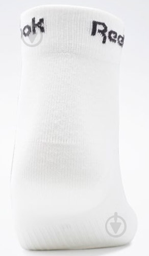 Носки Reebok Act Core Ankle Sock GH8167 р.M белый 3 шт. - фото 2