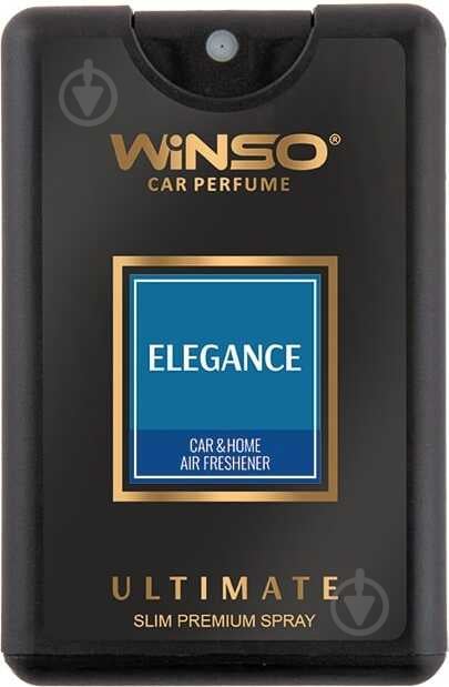 Ароматизатор спрей WINSO Ultimate Slim Spray 18 мл 537090 Elegance 18 мл - фото 1